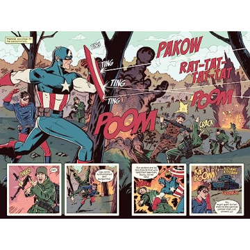 Captain America: The Ghost Army Graphic Novel for Young Readers