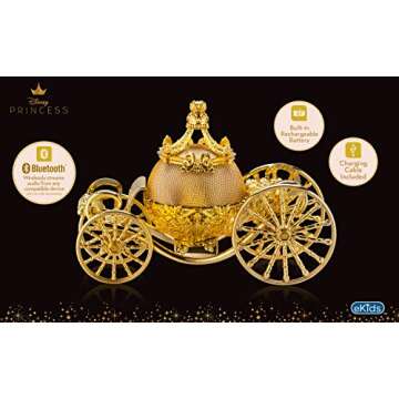 Cinderella Carriage Bluetooth Speaker for Magical Audio