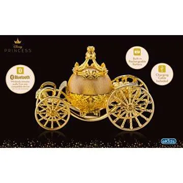Cinderella Carriage Bluetooth Speaker for Magical Audio