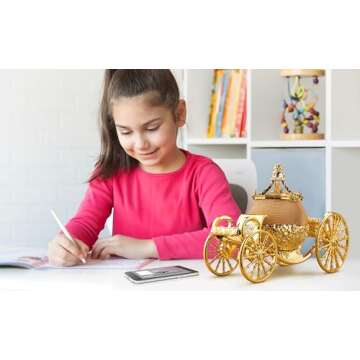 Cinderella Carriage Bluetooth Speaker for Magical Audio