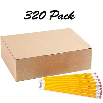 Madisi Pre-sharpened #2 HB Pencils Bulk Pack 320 Quality
