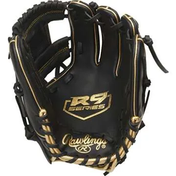 Rawlings | R9 Baseball Glove | 11.5" | Pro I Web | Right Hand Throw | 200 Pattern