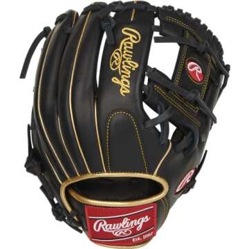 Rawlings | R9 Baseball Glove | 11.5" | Pro I Web | Right Hand Throw | 200 Pattern