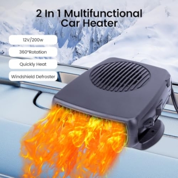 12V 200W Car Heater with Fast Heating & Cooling