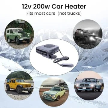 12V 200W Car Heater with Fast Heating & Cooling