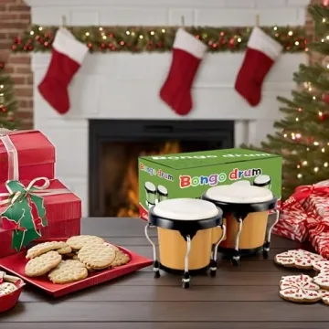 EastRock Bongo Drum Set for Kids and Adults - Perfect Percussion