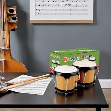 EastRock Bongo Drum Set for Kids and Adults - Perfect Percussion