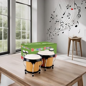 EastRock Bongo Drum Set for Kids and Adults - Perfect Percussion