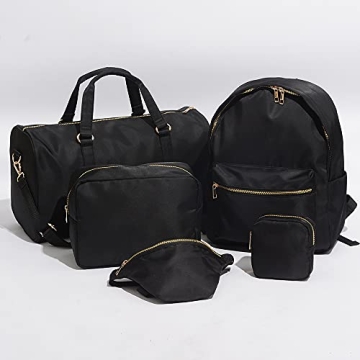 Kaymey Extra Large Cosmetic Bag for Travel and Makeup