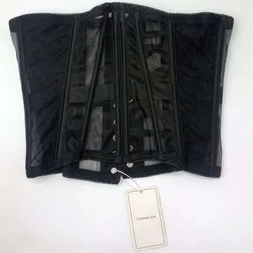 TOPMELON Mesh Corset Belt Under Bustier for Women