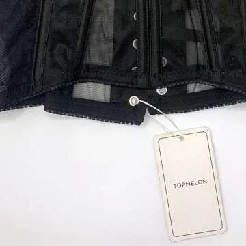 TOPMELON Mesh Corset Belt Under Bustier for Women