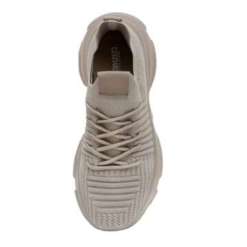 CUSHIONAIRE Apolo Knit Sneaker for Women Comfort