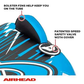 Airhead G-Force 2 Rider Towable Tube for Boating Adventure