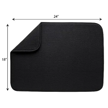 Versatile 18 In. x 24 In. Dish Drying Mat for Every Home