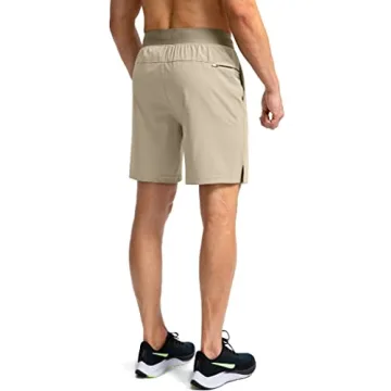 Lightweight Men's Running Shorts with Zipper Pockets