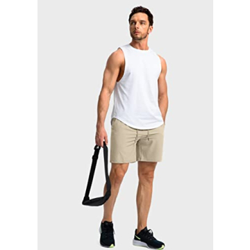 Lightweight Men's Running Shorts with Zipper Pockets