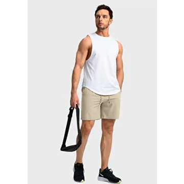 Lightweight Men's Running Shorts with Zipper Pockets