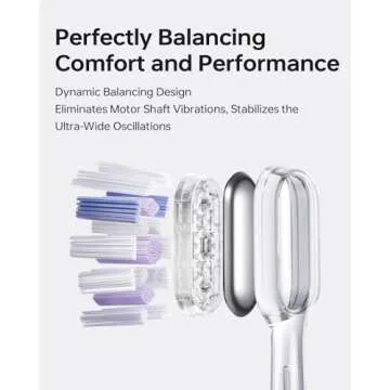 Laifen 6 Pack Toothbrush Heads for Wave Electric Toothbrush