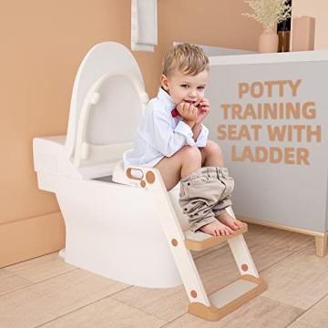 Adjustable GLAF Potty Training Toilet Seat for Toddlers
