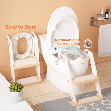 Adjustable GLAF Potty Training Toilet Seat for Toddlers