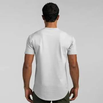 BYLT Drop-Cut Henley Men's Shirt_Black_Large