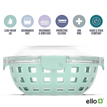 Ello DuraGlass Bowl - Stylish Meal Prep Container