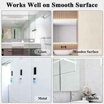 EAGMAK Bathroom Towel Hooks - 4 Pack Stainless Steel