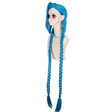OYSRONG Jinx Cosplay Wig Durable Adjustable Quality Design