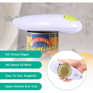 Easy Electric Can Opener for Seniors & Arthritis Relief