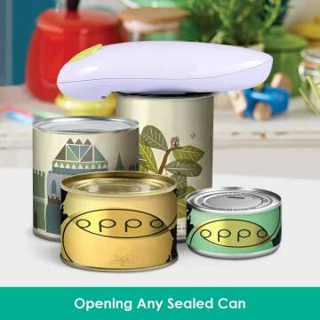 Easy Electric Can Opener for Seniors & Arthritis Relief
