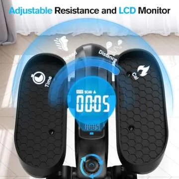 Compact Under Desk Elliptical for Home and Office Fitness