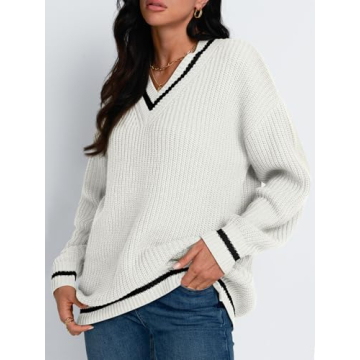 LILLUSORY Oversized Pullover Sweater for Women 2025