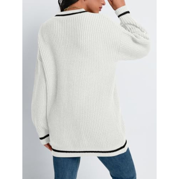 LILLUSORY Oversized Pullover Sweater for Women 2025