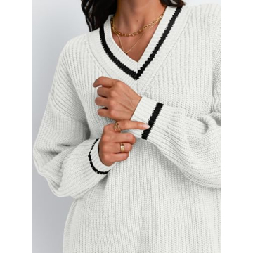 LILLUSORY Oversized Pullover Sweater for Women 2025