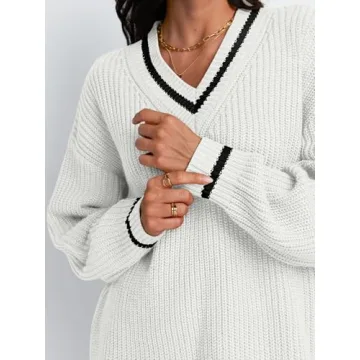 LILLUSORY Oversized Pullover Sweater for Women 2025