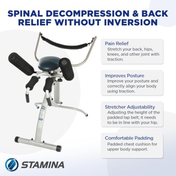 Stamina InLine Traction System Back Pain Relief Spine Decompression