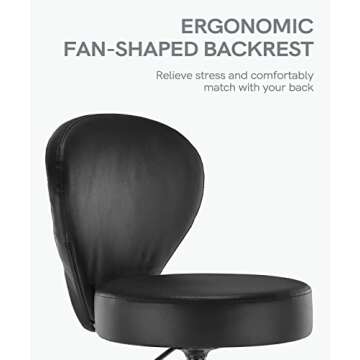 KLASIKA Adjustable Drafting Chair for Tattoo and Beauty