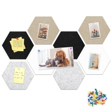 Uoisaiko Hexagon Bulletin Boards - Stylish & Functional