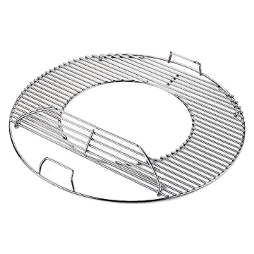 Weber Gourmet BBQ System Hinged Cooking Grate for Charcoal Grills