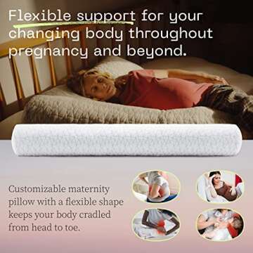 Adjustable Maternity Pillow for Comfort During Pregnancy