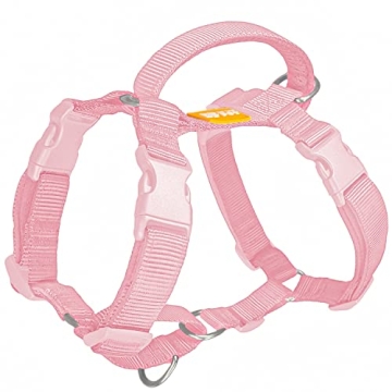 DF No Pull Martingale Harness for Dog, Nylon Adjustable Front Clip Harness Classic Escape Proof Pupp...