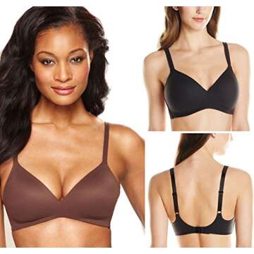 Wacoal Women's How Perfect Soft Cup Bra for Comfort