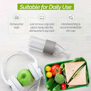 Copco Hydra Water Bottle with Spill-Resistant Lid, 16.9 oz - Reusable Tritan Non-Slip Sleeve, Twist-Open Body - BPA-Free, Leak-Proof, Durable & Portable for Gym, Office, School (Purple)