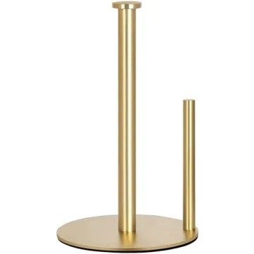 Stylish OBODING Gold Countertop Paper Towel Holder – Modern Kitchen Organization