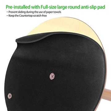 Gold Stainless Steel Paper Towel Holder for Kitchen