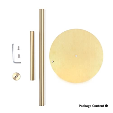 Gold Stainless Steel Paper Towel Holder for Kitchen