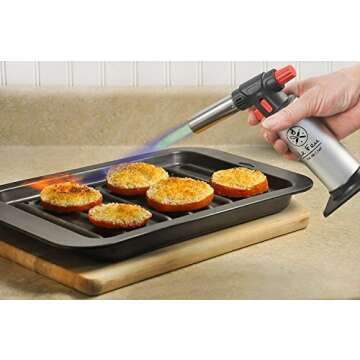 Vie De Chef Culinary Butane Torch for Perfect Cooking
