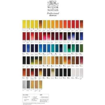 Winsor & Newton Artists' Acrylic Color 12-Tube Set, 20ml