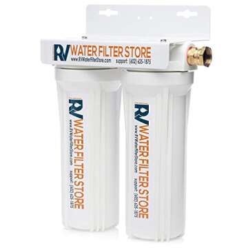ELITE RV Water Filtration System – Ultimate Protection with Dual Canister Design