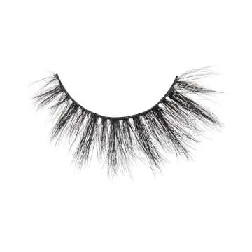 KISS Lash Couture Masterpiece Fake Eyelashes Style 02, ‘Haute Couture’, One-of-a-Kind Luxe Lash, Hand Woven Faux Mink Synthetic False Eyelashes, 1 Pair